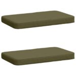 vidaXL 2-dielne podušky na lavicu VUGHT 2 pcs 100% polyester – Obrázok 2