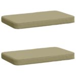 vidaXL 2-dielne podušky na lavicu VUGHT 2 pcs 100% polyester – Obrázok 2