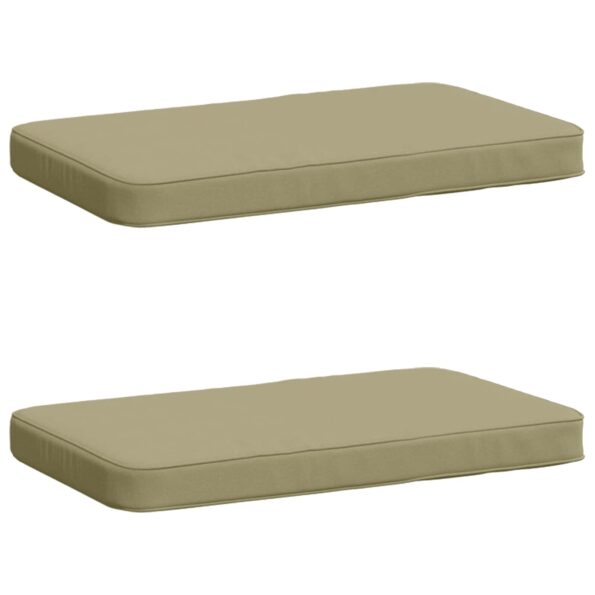 vidaXL 2-dielne podušky na lavicu VUGHT 2 pcs 100% polyester – Obrázok 2