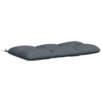vidaXL Vankúš na lavičku VIANEN 100% polyester Modrá 100 x 60 x 12 cm – Obrázok 2