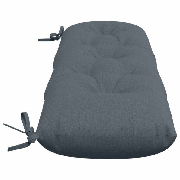 vidaXL Vankúš na lavičku VIANEN 100% polyester Modrá 110 x 30 x 12 cm – Obrázok 4
