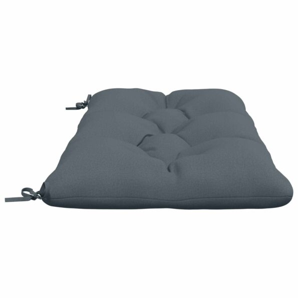 vidaXL Vankúš na lavičku VIANEN 100% polyester Modrá 110 x 60 x 12 cm – Obrázok 4