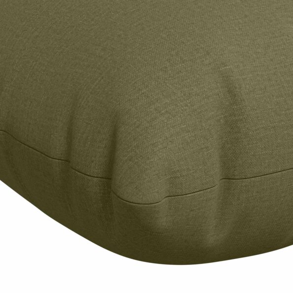 vidaXL Vankúš na lavičku VIANEN 100% polyester Olivovo zelená – Obrázok 6
