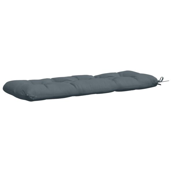 vidaXL Vankúš na lavičku VIANEN 100% polyester Modrá 120 x 40 x 12 cm – Obrázok 5