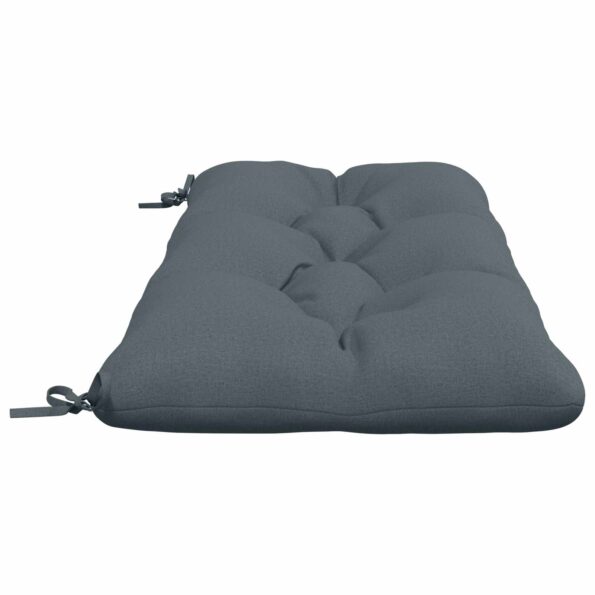 vidaXL Vankúš na lavičku VIANEN 100% polyester Modrá 120 x 50 x 12 cm – Obrázok 4