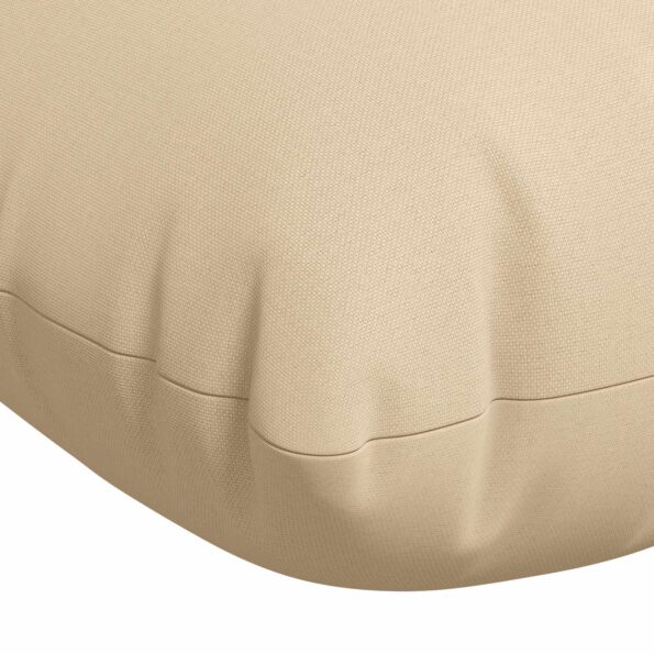 vidaXL Vankúš na lavičku VIANEN 100% polyester Krémová – Obrázok 6