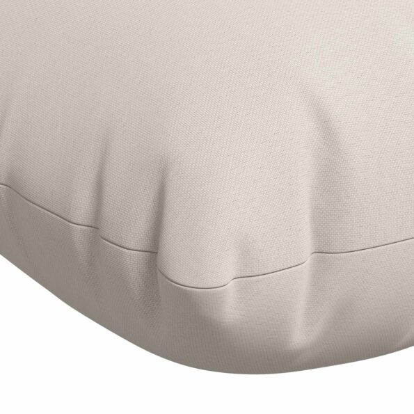 vidaXL Vankúš na lavičku VIANEN 100% polyester Biela 130 x 50 x 12 cm – Obrázok 6
