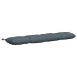 vidaXL Vankúš na lavičku VIANEN 100% polyester Modrá 140 x 30 x 12 cm – Obrázok 2