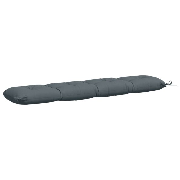 vidaXL Vankúš na lavičku VIANEN 100% polyester Modrá 140 x 30 x 12 cm – Obrázok 5