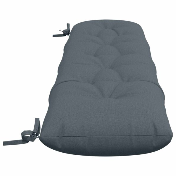vidaXL Vankúše na lavičku VIANEN 2 ks 100% polyester Modrá – Obrázok 4