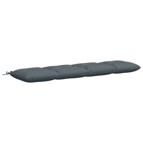 vidaXL Vankúš na lavičku VIANEN 100% polyester Modrá 160 x 40 x 12 cm – Obrázok 2