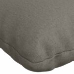 vidaXL Vankúše na lavičku VIANEN 2 ks 100% polyester Sivá – Obrázok 6