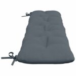 vidaXL Vankúš na lavičku VIANEN 100% polyester Modrá 180 x 30 x 12 cm – Obrázok 4