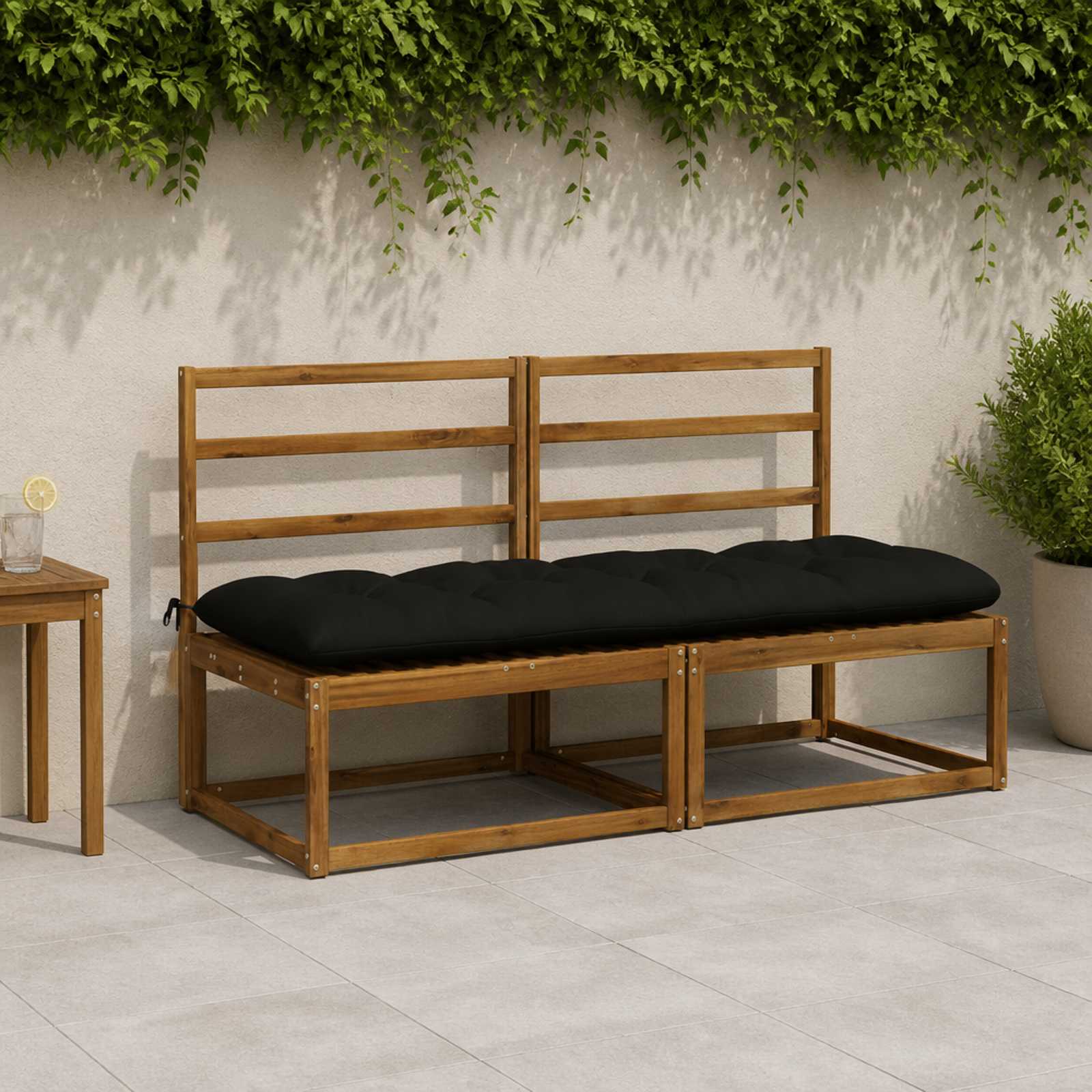 953124_1.jpg vidaXL Vankúš na lavičku VIANEN 100% polyester Čierna 180 x 60 x 12 cm – Obrázok 1