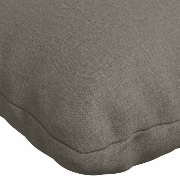 vidaXL Vankúše na lavičku VIANEN 2 ks 100% polyester Sivá – Obrázok 6