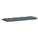 vidaXL Vankúš na lavičku VIANEN 100% polyester Modrá 190 x 60 x 12 cm – Obrázok 2