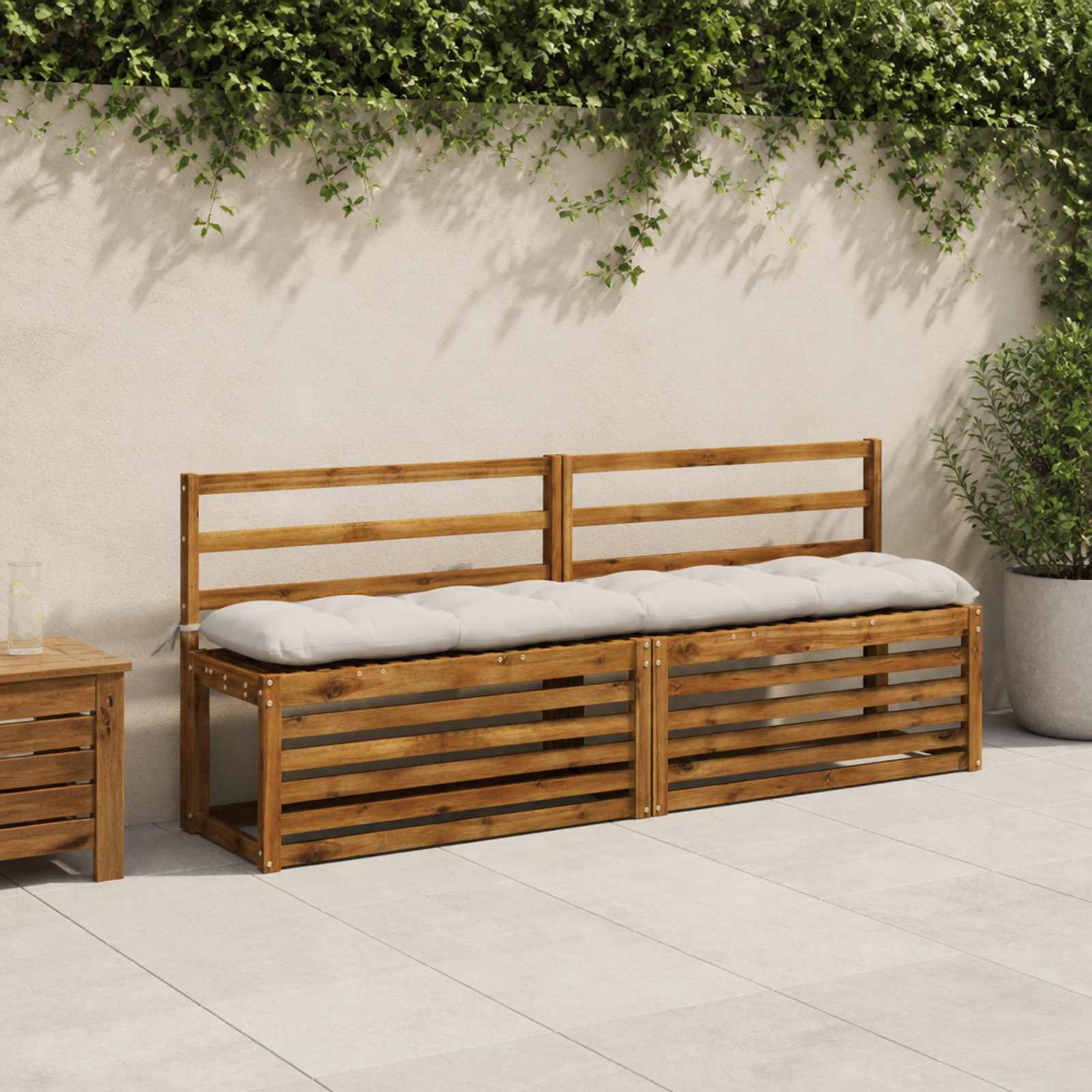 953236_1.jpg vidaXL Vankúš na lavičku VIANEN 100% polyester Biela 200 x 30 x 12 cm – Obrázok 1