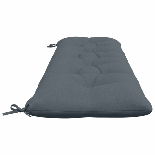 vidaXL Vankúš na lavičku VIANEN 100% polyester Modrá 200 x 50 x 12 cm – Obrázok 4