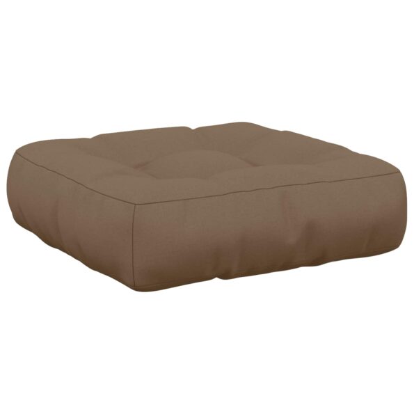 vidaXL 1-dielny sedací vankúš VIANEN 100% polyester Sivohnedá – Obrázok 5