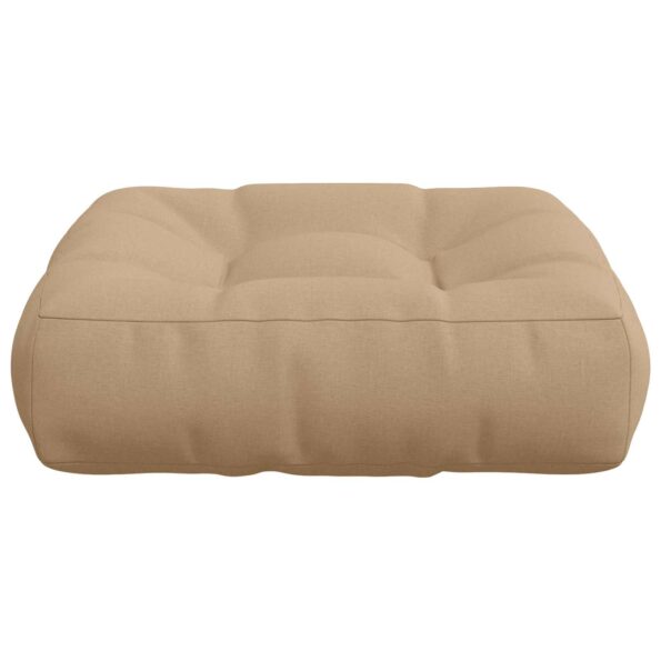 vidaXL 1-dielny sedací vankúš VIANEN 100% polyester Piesková – Obrázok 4