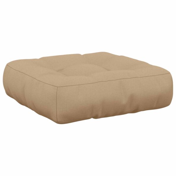 vidaXL 1-dielny sedací vankúš VIANEN 100% polyester Piesková – Obrázok 5