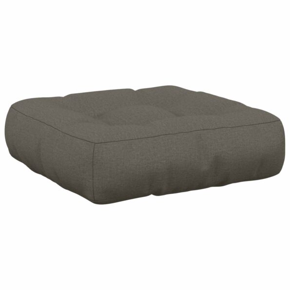 vidaXL 1-dielny sedací vankúš VIANEN 100% polyester Sivá – Obrázok 5