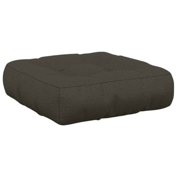 vidaXL 1-dielny sedací vankúš VIANEN 100% polyester Antracitová – Obrázok 2