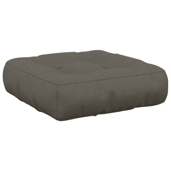 vidaXL 1-dielny sedací vankúš VIANEN 100% polyester Sivá – Obrázok 2