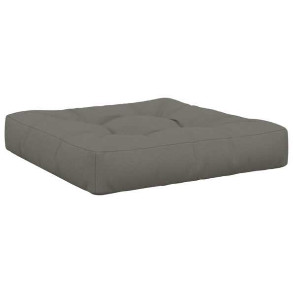 vidaXL 1-dielny sedací vankúš VIANEN 100% polyester Sivá – Obrázok 5