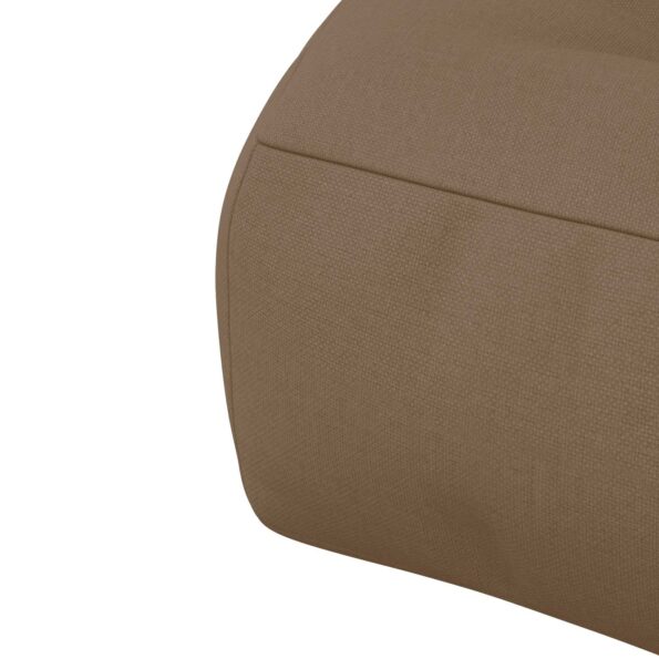 vidaXL 1-dielny sedací vankúš VIANEN 100% polyester Sivohnedá – Obrázok 6