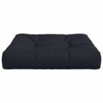 vidaXL 1-dielny sedací vankúš VIANEN 100% polyester Tmavomodrá – Obrázok 4
