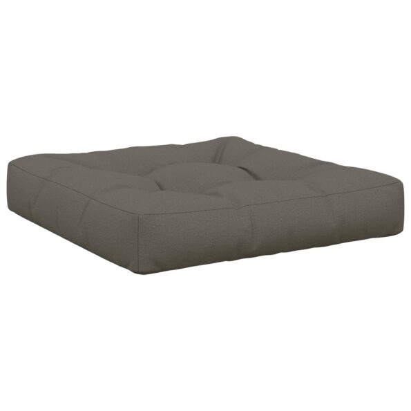 vidaXL 1-dielny sedací vankúš VIANEN 100% polyester Sivá – Obrázok 2