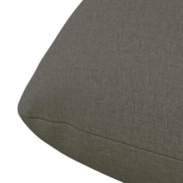vidaXL Vankúše na sedenie VIANEN 4 ks 100% polyester Sivá – Obrázok 6