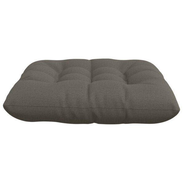 vidaXL Vankúše na sedenie VIANEN 4 ks 100% polyester Sivá – Obrázok 4