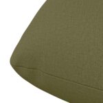 vidaXL Vankúše na sedenie VIANEN 4 ks 100% polyester Olivovo zelená – Obrázok 6