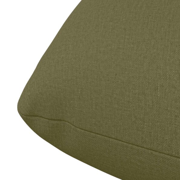 vidaXL Vankúše na sedenie VIANEN 4 ks 100% polyester Olivovo zelená – Obrázok 6