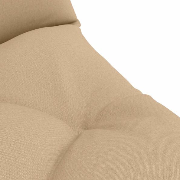 vidaXL 4-dielne paletové vankúše VIANEN 4 ks 100% polyester Piesková – Obrázok 6