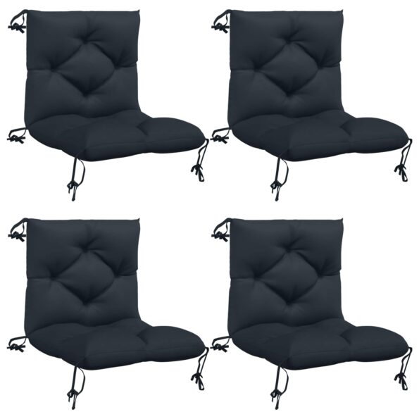 vidaXL 4-dielne paletové vankúše VIANEN 4 ks 100% polyester Tmavomodrá – Obrázok 2