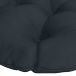 vidaXL Vankúš na Papasan stoličku VIANEN 100% polyester Tmavomodrá – Obrázok 5