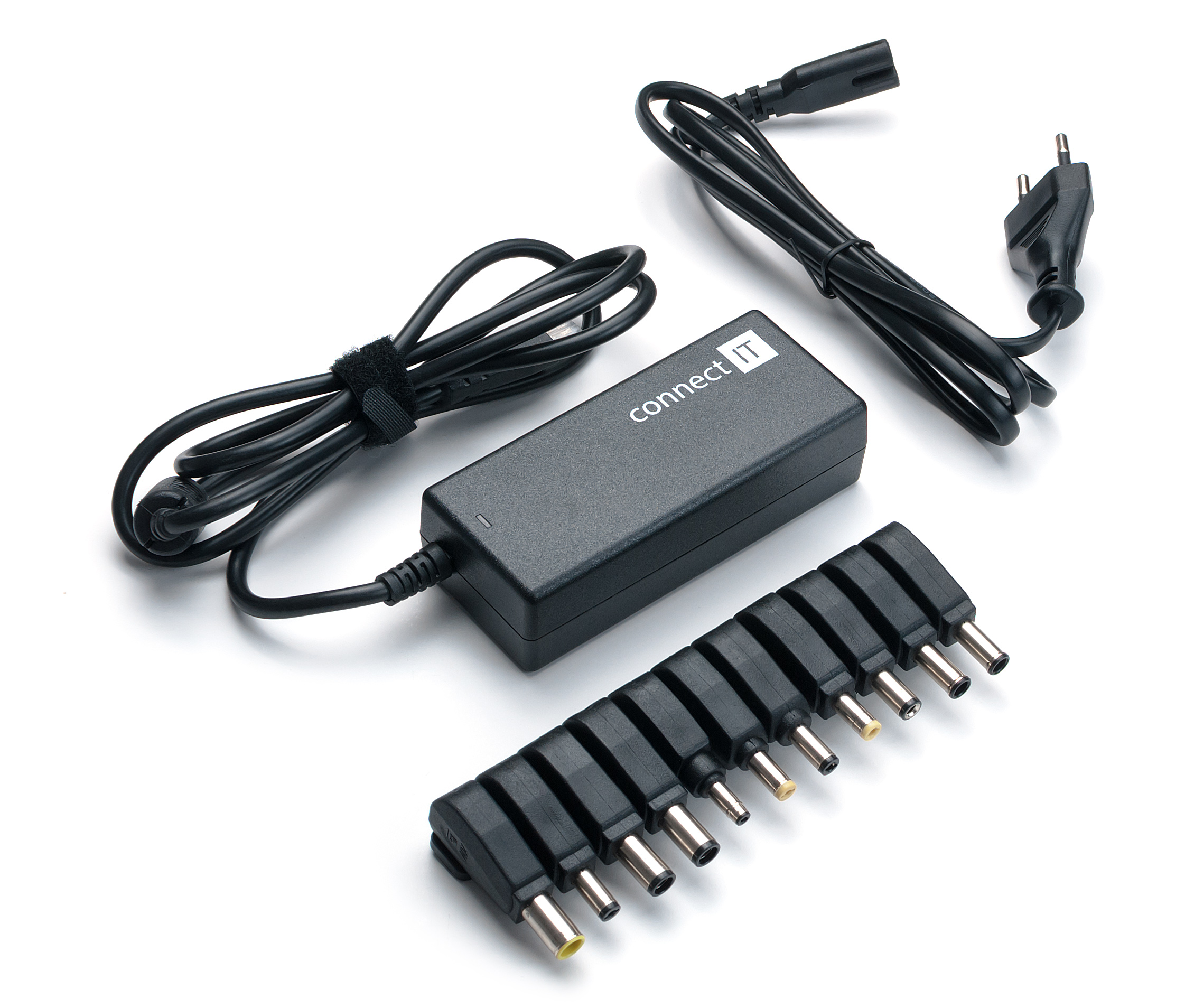 Adapter-Connect-IT-univerzalni-notebookovy-90W Adaptér Connect IT univerzální notebookový 90W – Obrázok 1
