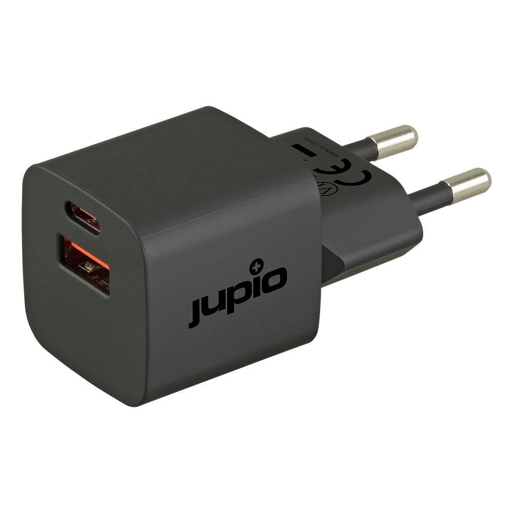Adapter-Jupio-Dual-USB-1C1A-GaN-Charger-30W Adaptér Jupio Dual USB (1C1A) GaN Charger 30W – Obrázok 1