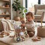 Aktivitná tabuľa Bear Montessori Baby Mix – Obrázok 6