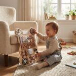 Aktivitná tabuľa Bear Montessori Baby Mix – Obrázok 7