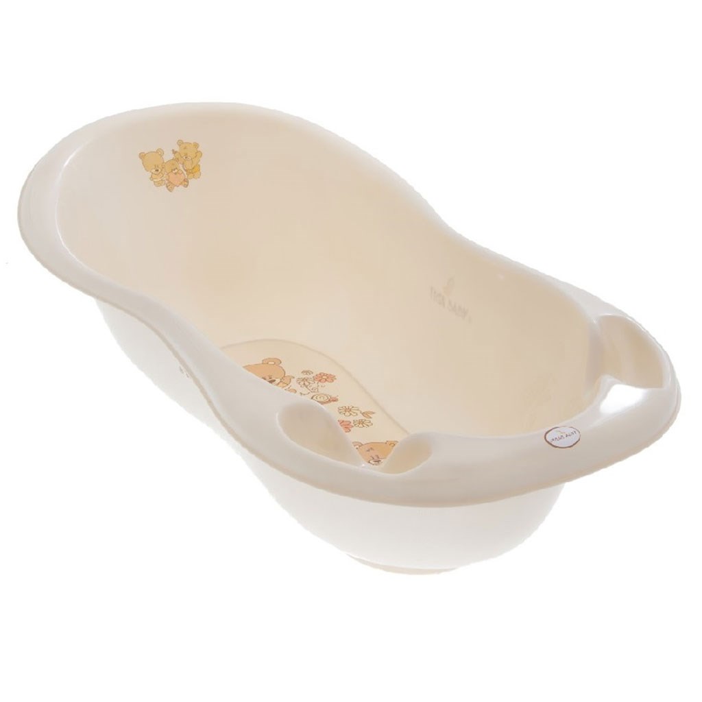 Anatomicka-vanicka-102-cm-medvedik-bezovy Anatomická vanička 102 cm medvedík béžový – Obrázok 1