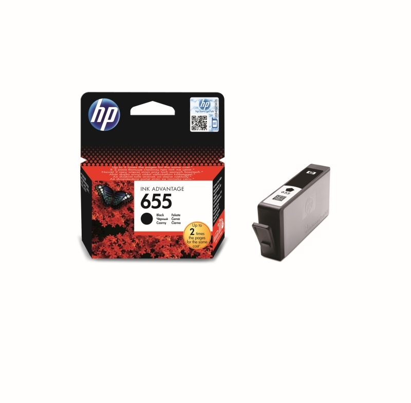 Atrament-HP-Ink-No-655-cerna-CZ109AE Atrament HP Ink No 655 černá, CZ109AE – Obrázok 1