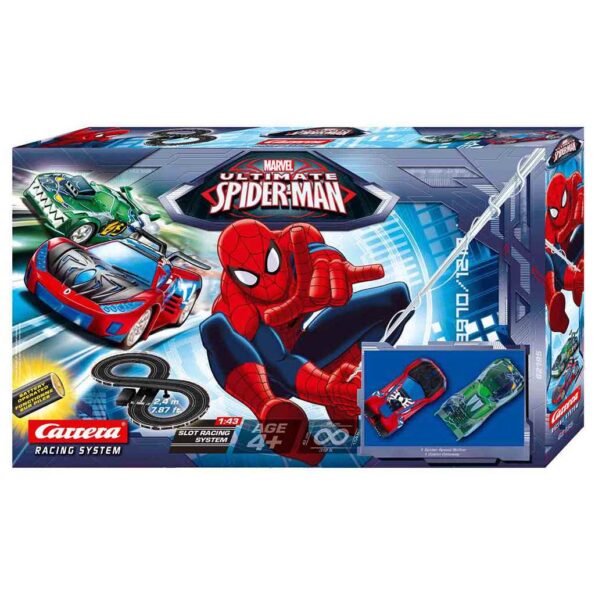 Autodráha Carrera Go Spider-Man 2,4m – Obrázok 4