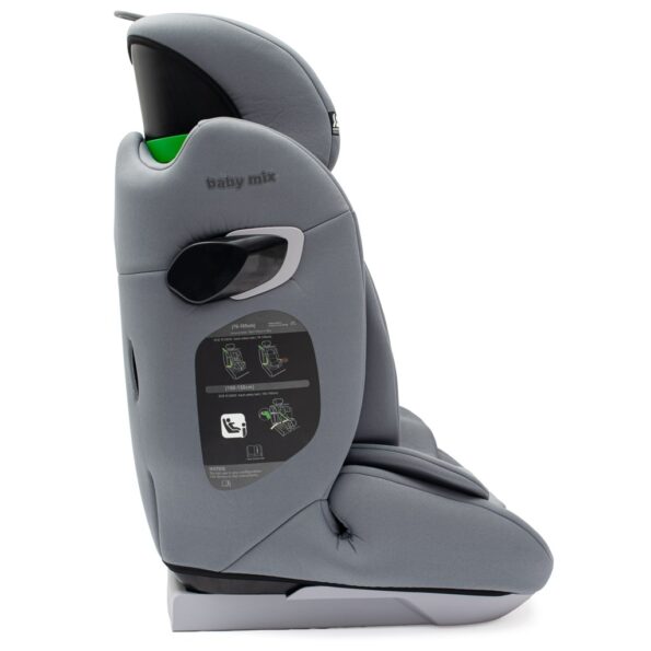 Autosedačka BABY MIX HERO PRO I-SIZE grey 2026 – Obrázok 5