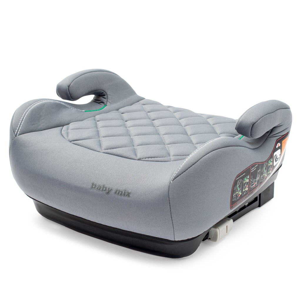 Autosedacka-podsedak-BABY-MIX-HERO-Plus-ISOFIX-I-SIZE-grey-2026 Autosedačka-podsedák BABY MIX HERO Plus ISOFIX I-SIZE grey 2026 – Obrázok 1