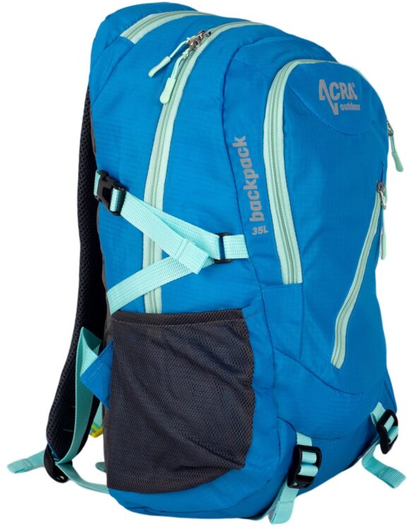 Batoh Acra Backpack 35 L turistický modrý – Obrázok 2