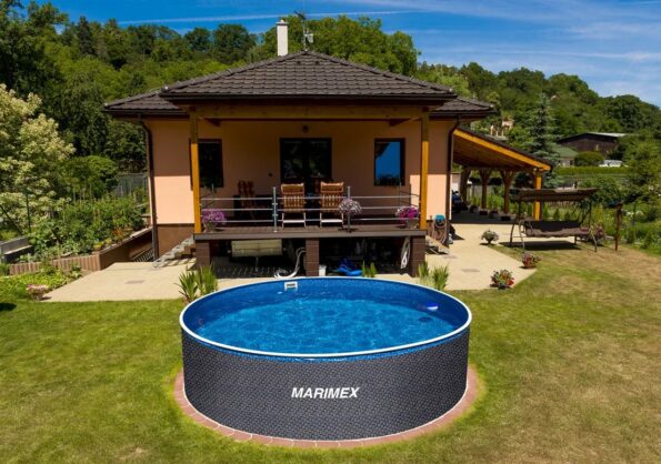 Bazén Marimex Orlando 3,66 x1,07 m RATAN +skimmer – neoriginálny obal – Obrázok 4